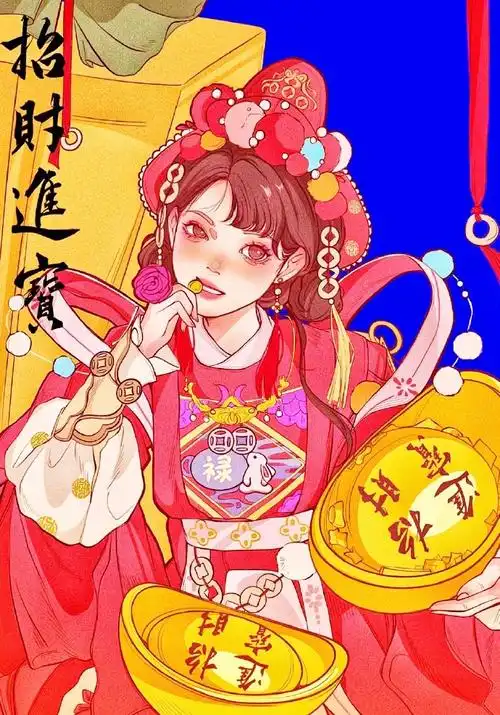 【女财神队】到!财神婆,财神娘,财神姐,财神娃一起来咯!