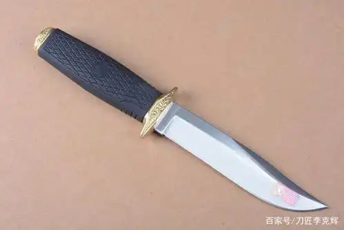 「鉴赏」俄罗斯基兹利亚尔镀金獠牙猎刀