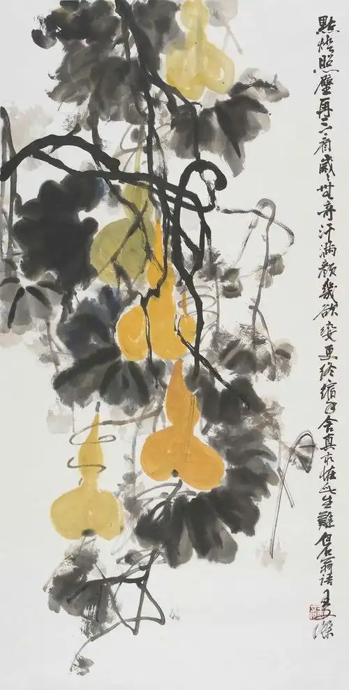 名家画葫芦福禄双收!