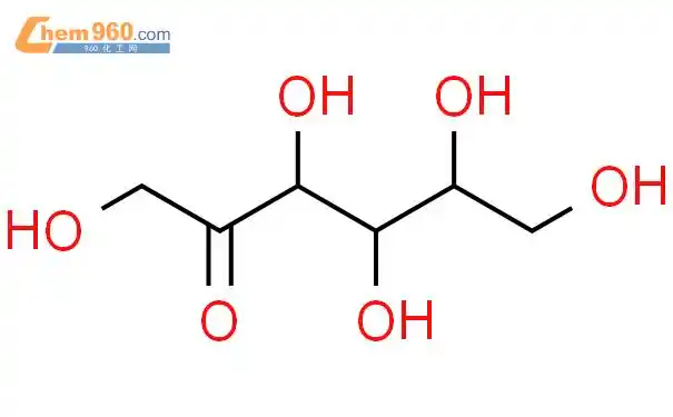 d-(-)-果糖结构式图片|57-48-7结构式图片