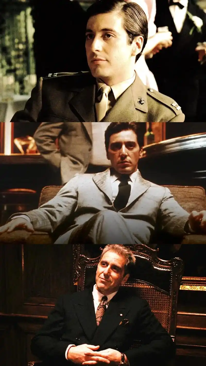 "时间会见证一个男人的成长."#教父 #阿尔帕西诺