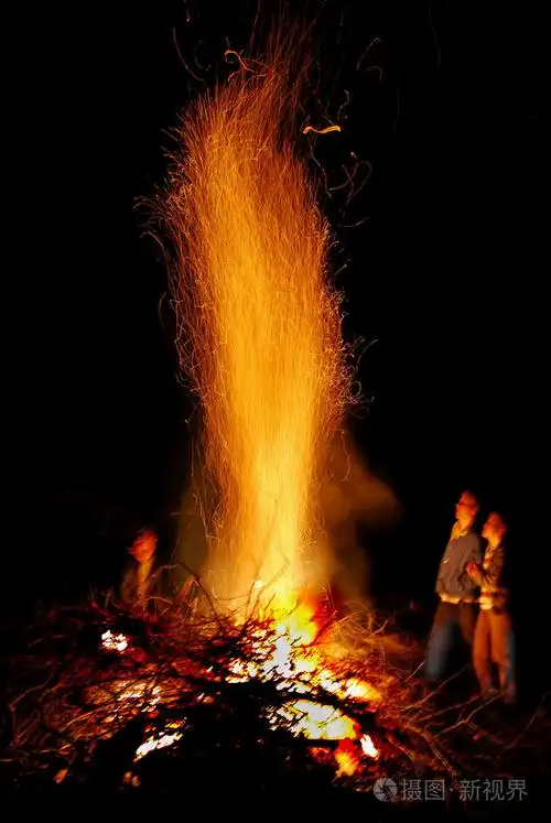 夜间烧的火鬼火磷火