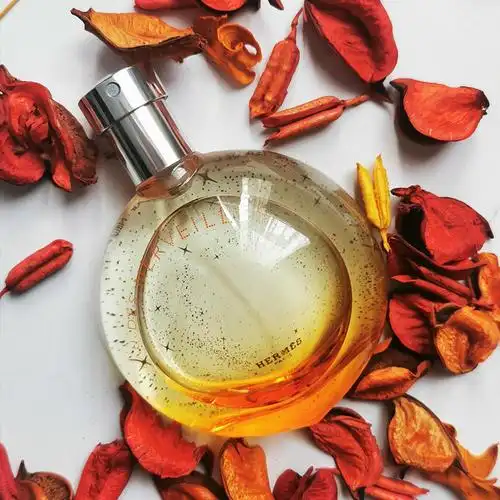 hermes/爱马仕橘彩星光女士香水100ml 淡香型edt 聚财星光 木质香调