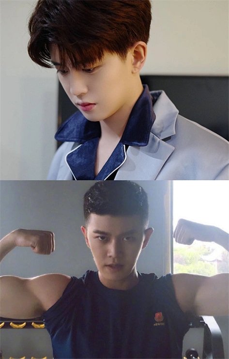 丁禹兮的肌肉,华晨宇的肌肉,看到任嘉伦:能上手摸摸吗?