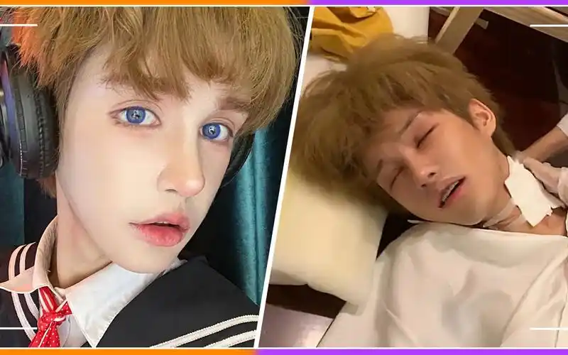 网红糖果君在家割腕自杀,曾自曝童年不幸经历,患抑郁