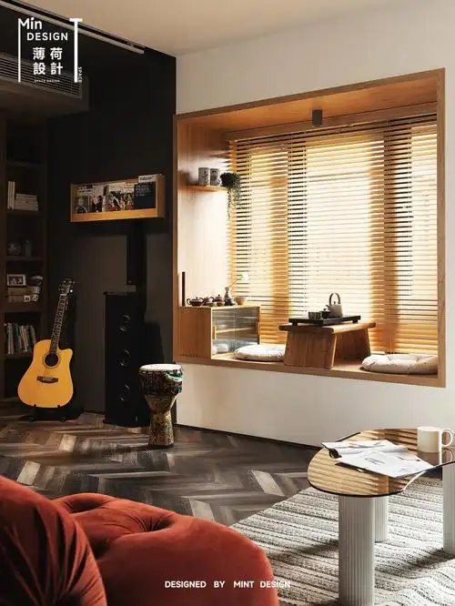 mintd飘窗正确打开方式光影下的迷你茶室