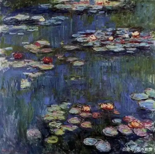 多情?印象派大师莫奈沉迷画睡莲的背后