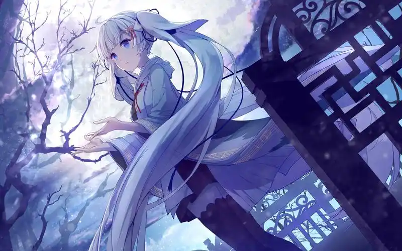 【动态壁纸】第六期:古风少女初音未来_哔哩哔哩_bilibili