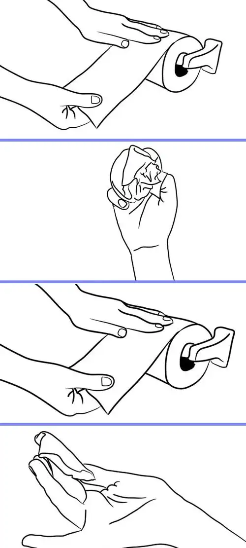 擦屁股方式不对容易得痔疮正确擦屁股的几个步骤