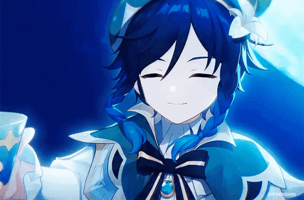 每日原神gif##原神##原神3.7##温迪