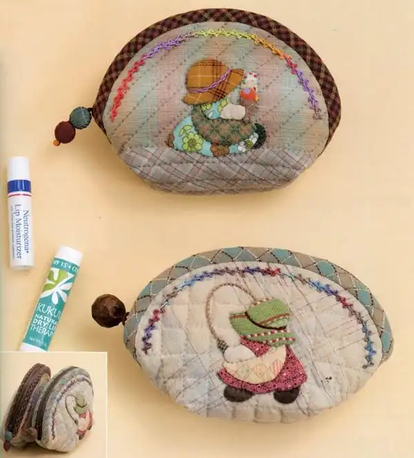 手工布艺:日本拼布大师作品——可爱的苏姑娘