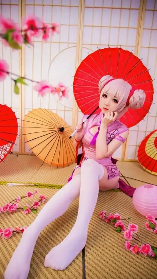 王者荣耀cos小乔二次元壁纸#王者荣耀cos#小乔cos#二次元cos