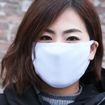 纯色莫代尔口罩纯棉女款秋冬季加大口罩柔软防尘防寒保暖透气口罩