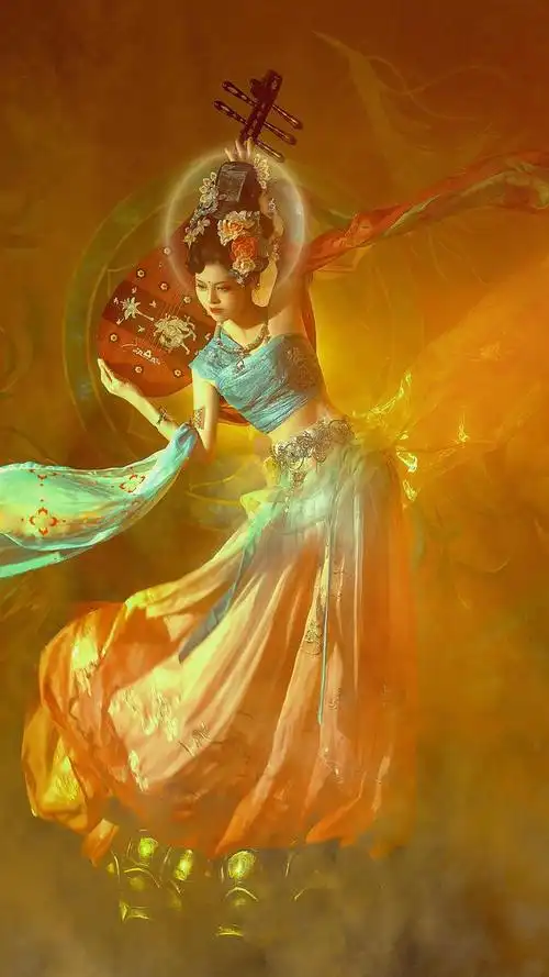 绝美敦煌飞天,小姐姐的颜值真的很高_网易订阅