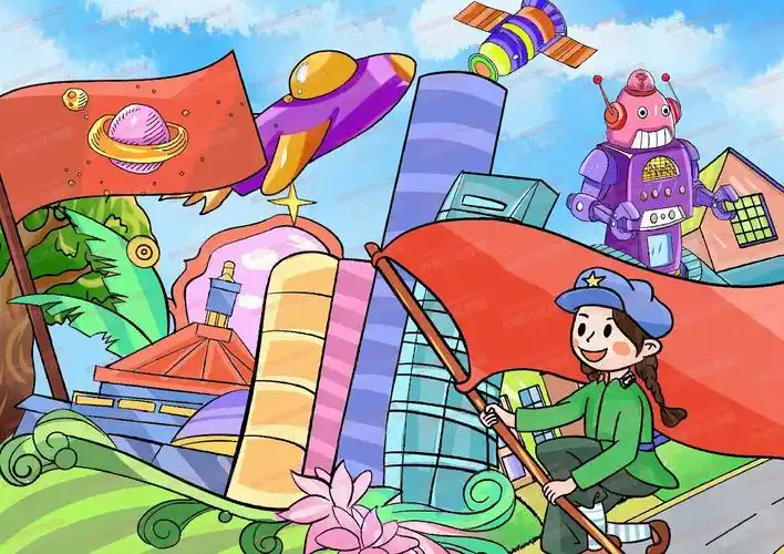 学生绘画 电脑绘画作品中小学电脑绘画作品21