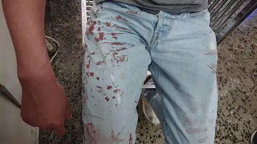 台南市钱柜ktv发生流血斗殴事件12人电梯口混战