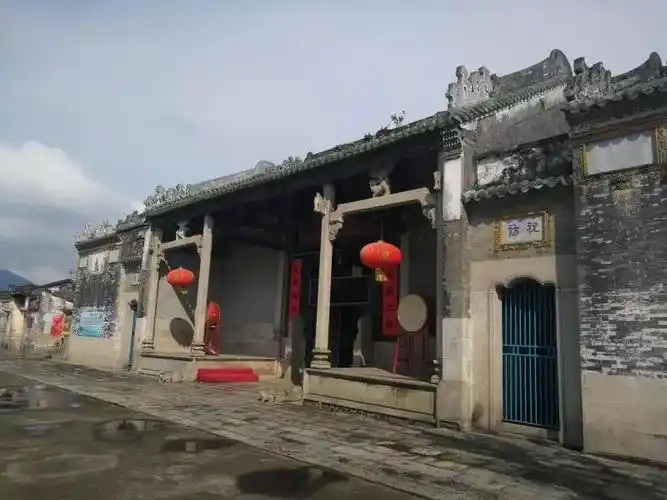 畅游古井新会现存唯一的黄氏大宗祠动工修缮