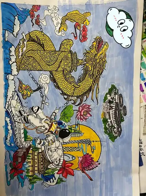 画报绘画比赛作品获奖啦96