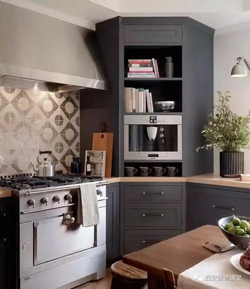 请问这个橱柜我画圈的两个部分怎样能拿取更容易些