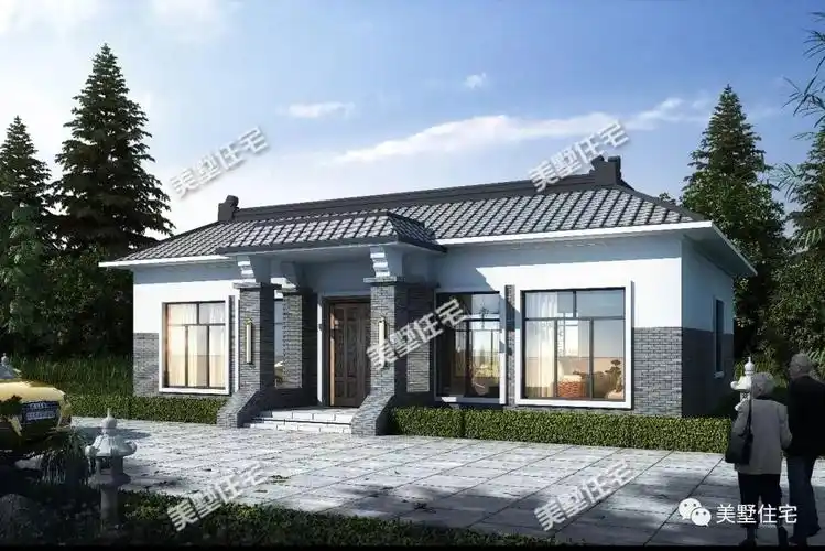 乡村别墅|回乡养老推荐这7款一层别墅,经济实惠,爸妈看了一定喜欢