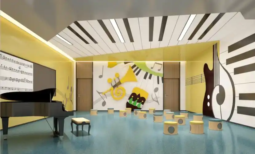 音乐教室▲美术教室▲劳技教室近几年余杭教育基础设施建设不断加强