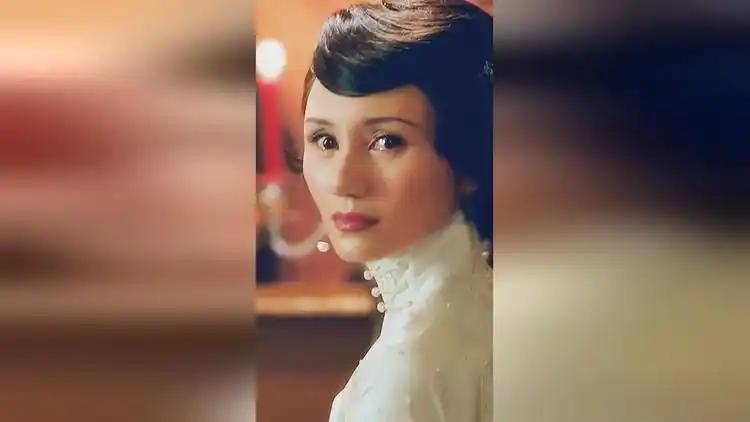 谁的旗袍又惊艳了谁,袁泉在气质这一块已经拿捏住了