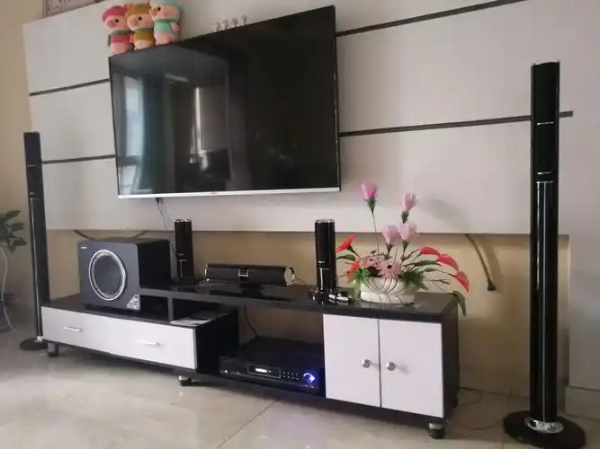 1影院客厅电视伴侣音箱卡拉ok立柱影院光纤同轴无线蓝牙低音炮音箱