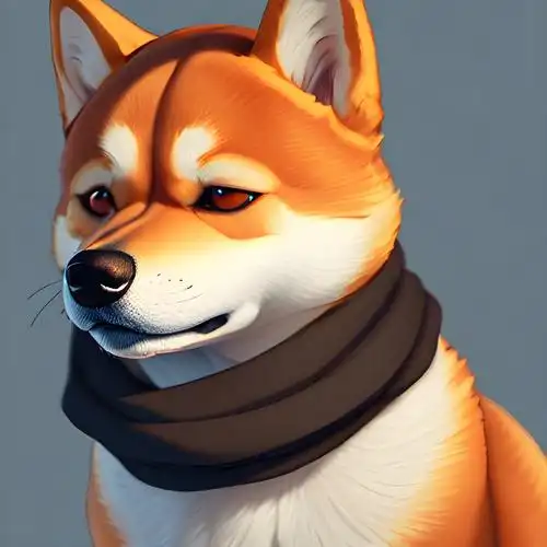 柴犬狗狗围巾头像