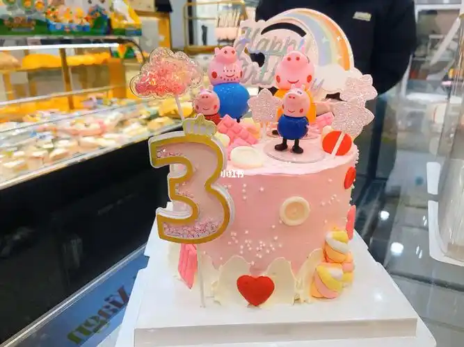 最好吃的奶油蛋糕  #卡通蛋糕  #小猪佩奇  #小猪佩奇蛋糕  #上海
