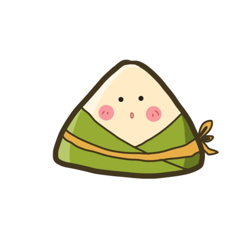 端午节手绘可爱卡通粽子图片