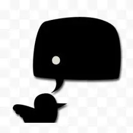 卡通绿色逗号句号设计