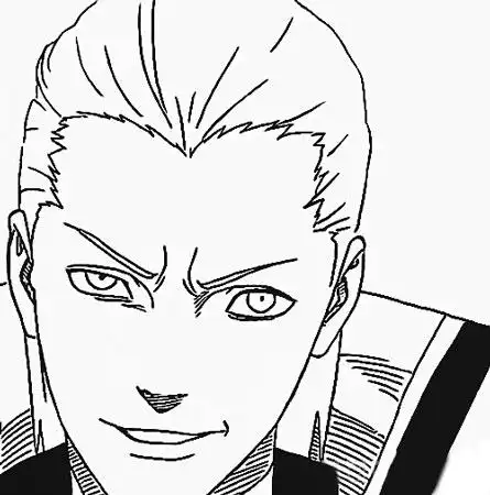 火影人物简笔画飞段的简单画法