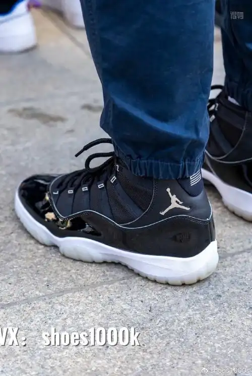 aj11黑银25周年大魔王细节真假鉴定纯原版本h12纯原工厂shoes1000k