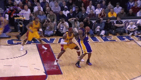 科比五大经典背身单打,这就叫做技术