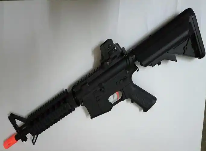 司马cyma电动连发水弹枪m4大男孩军典m4cqb绝地吃鸡求生成人玩具