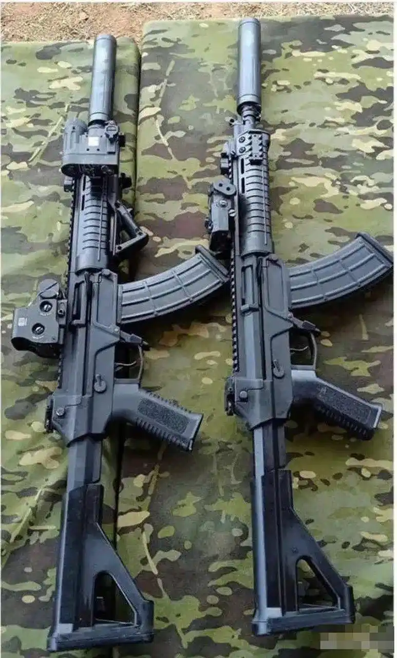 军事# 短小精悍的qbz-191短突,真的让试装此枪的我军机械化步兵班