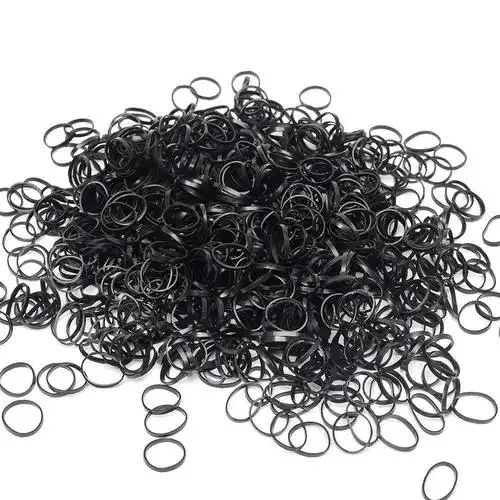 网红款扎头发橡皮筋头绳一次性小皮筋儿童黑色头饰女童发圈宝宝皮筋