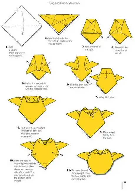 折纸大全图解(小时候折纸大全图解)