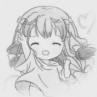 铅笔画头像动漫人物 简单黑白铅笔画图片