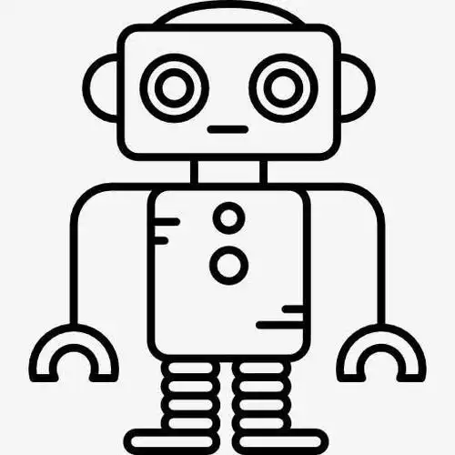 简笔画我的机器人