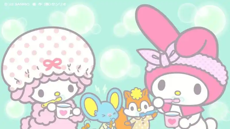 美乐蒂和小羊好配