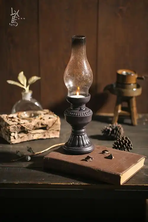 产品摄影复古煤油灯