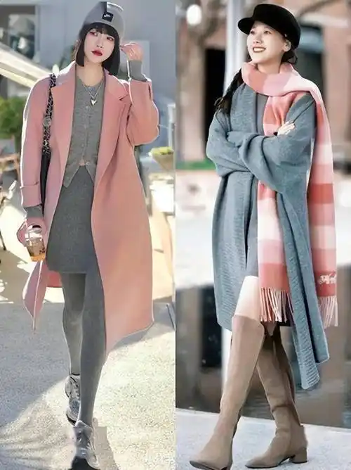 灰色_驼色_粉色