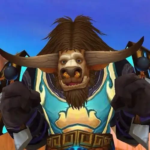 玩家自制魔兽60牛头人趣味表情包