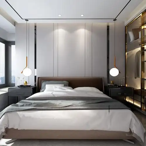 背景墙新中式中式硬包轻奢卧室床头现代简约电视客厅背景墙软包