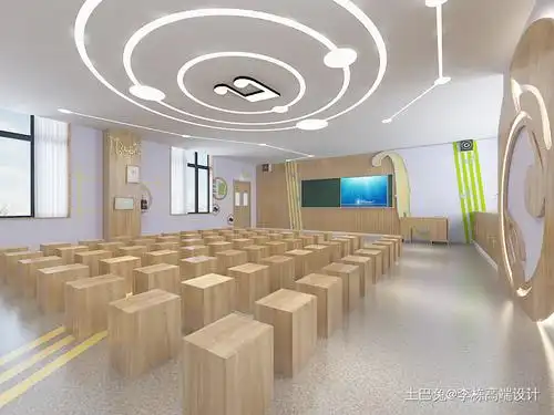 多媒体音乐教室装修案例功能区现代简约功能区设计图片赏析