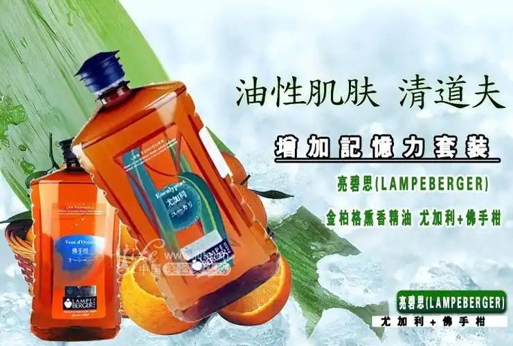 亮碧思(lampeberger)金柏格熏香精油 尤加利 佛手柑