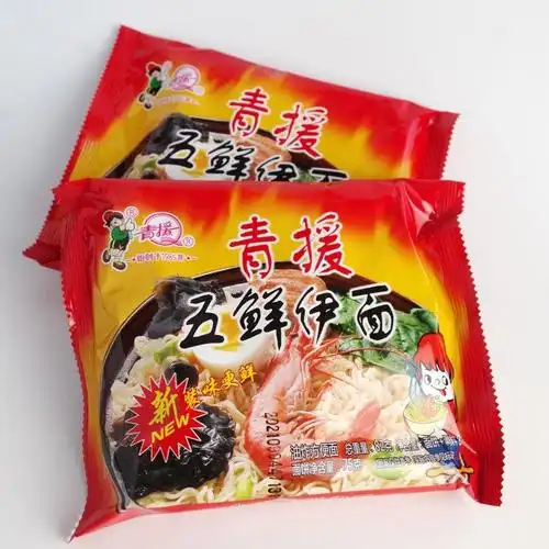 青援五伊面方便面山鲜东怀旧儿时忆零回食整箱干吃速食泡面干拌面