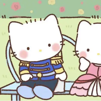 超可爱的hellokitty 情头_情侣头像_我要个性网