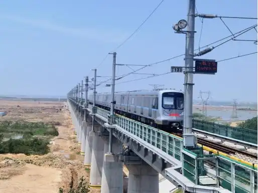 tacs实验列车青岛地铁供图